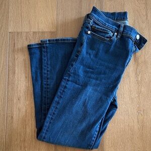 Frame Denim Dark Blue Straight Leg Jeans